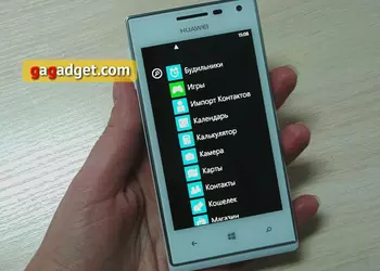 Обзор Windows-смартфона Huawei Ascend W1