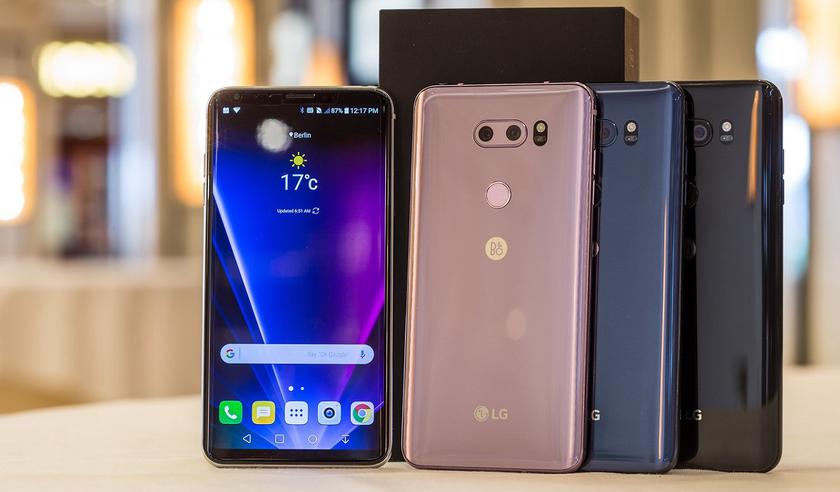 В июне LG представит смартфон LG V35 и еще ряд новинок