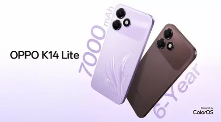 Oppo K14 Lite: помірна потужність та 7000 мА/г для практичних користувачів