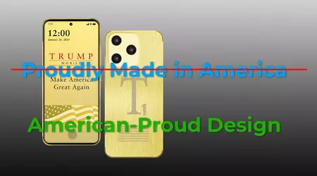 Scandal. Trump Mobile has removed the "Made in America" inscription from the website of its golden smartphone