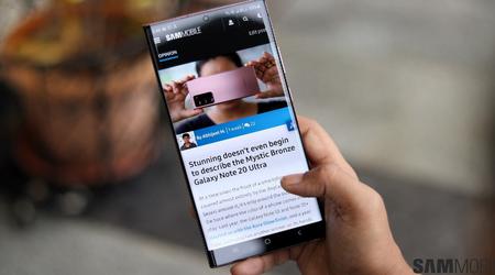Le Samsung Galaxy Note 20 recevra une mise à jour de sécurité en mars 2024