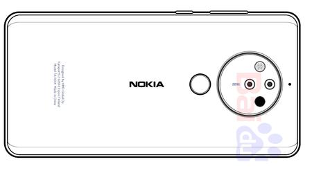 Optics decides everything: sketch Nokia 10 with camera for 5 lenses