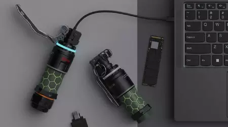 Armez-vous d'un gadget utile : Lenovo a dévoilé un disque SSD inhabituel en forme de grenade.