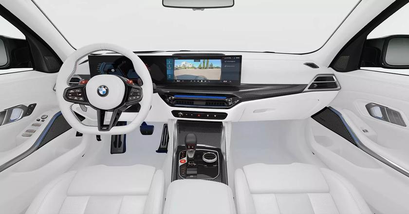 BMW M3 Touring білий інтер'єр