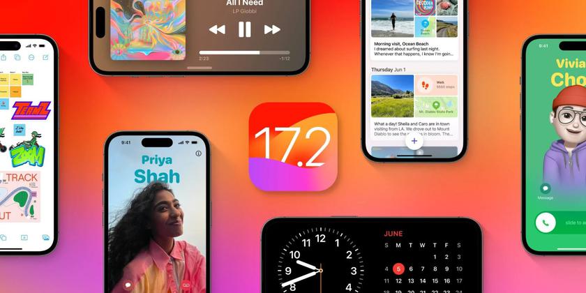 Apple представила вторую бета-версию iOS 17.2: что нового