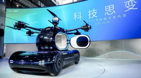 GAC unveils GOVE: a flying capsule with vertical take-off that can transform into an electric vehicle