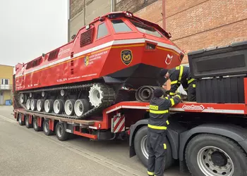 В Чехии испытали новый амфибийный транспорт KALAN на замену советских ПТС