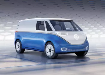 Volkswagen I.D. Buzz Cargo: электрический фургон с автопилотом и солнечными панелями на крыше