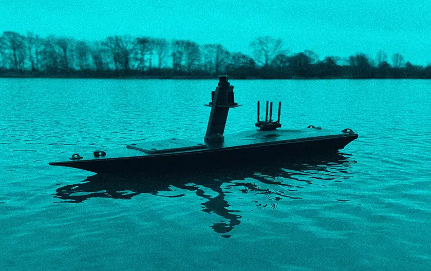В Германии показали новый морской дрон Q-RECON для прибрежных операций