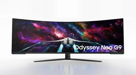 Il monitor curvo gigante Samsung Odyssey Neo G9 con frequenza di aggiornamento di 240 Hz e diagonale di 57 pollici sarà in vendita a fine agosto