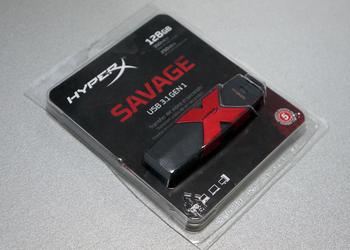 Быстрые и ёмкие флешки HyperX Savage USB 3.1 в Украине