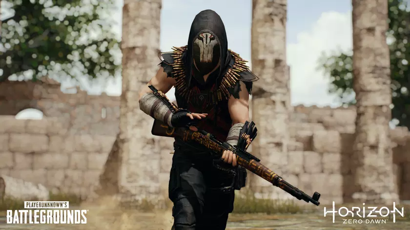 В PUBG на PS4 добавят эксклюзивные украшения из Horizon Zero Dawn
