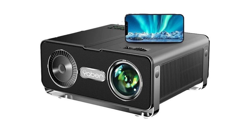 YABER V10 best projector for ps5
