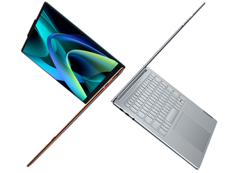 Lenovo ha presentato il leggero laptop Yoga Air 14s 2023 con chip Ryzen 7 7840S e display OLED da 2,9K a 90 Hz.