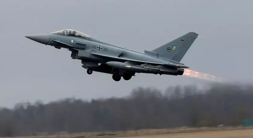 Украина рассчитывает на немецкие истребители четвёртого поколения Eurofighter Typhoon