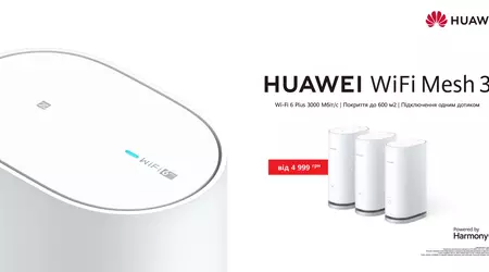 Huawei Wi-Fi Mesh 3 with Wi-Fi 6 Plus, NFC, support for more than 250 devices