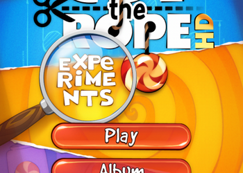 Игры для iPad. Cut the Rope: Experiments HD 