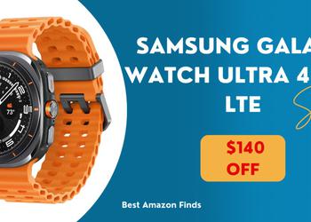 SAMSUNG Galaxy Watch Ultra 47mm LTE - $140 Off - Great Opportunity to Buy Now!