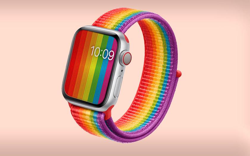 Apple запатентовала оригинальный ремешок для Apple Watch, который может менять цвет и отображать уведомления