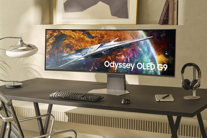 Samsung начала продавать Odyssey OLED G9: 49-дюймовый монитор с изогнутым экраном на 240 Гц и ценой $2199