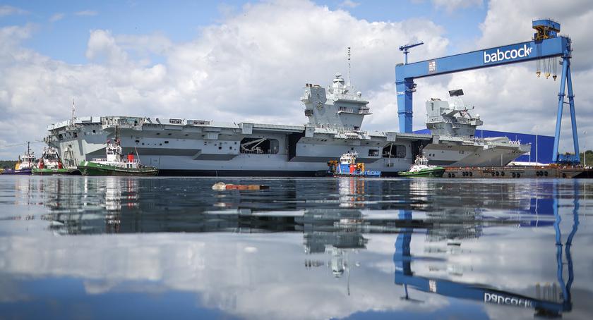 Авианосец HMS Prince of Wales стоимостью $3,85 млрд, носитель истребителей F-35B Lightning II, вернулся в состав Королевского флота Великобритании после ремонта
