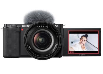 Sony анонсировала камеру ZV-E10 с прицелом на влогеров
