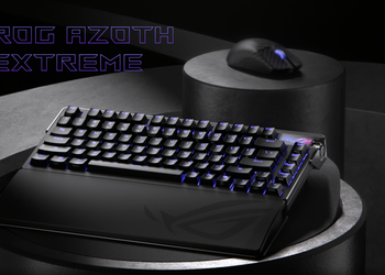 Asus анонсировала новую клавиатуру ROG Azoth Extreme по цене видеокарты RTX 4070