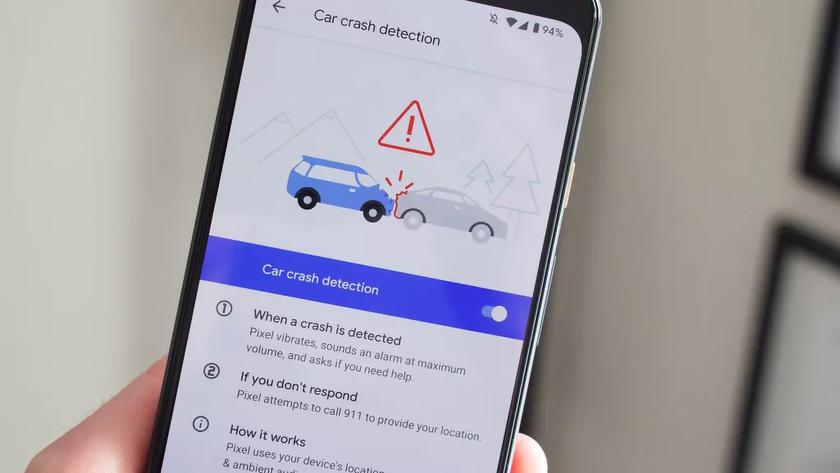 Google Pixel запускает новую функцию: обнаружение автомобильных аварий