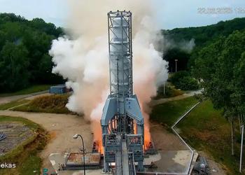 ArianeGroup провела перші вогневі випробування перспективної багаторазової європейської ракети Prometheus