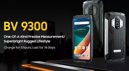 Blackview BV9300 - 15,080mAh, 21GB RAM, laser rangefinder and rugged case for $220