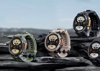 Huami представила Amazfit T-Rex 2: неубиваемые смарт-часы с автономностью до 45 дней за $225