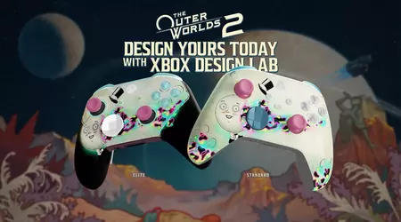 Microsoft offers Xbox controllers in the recognizable style of The Outer Worlds 2