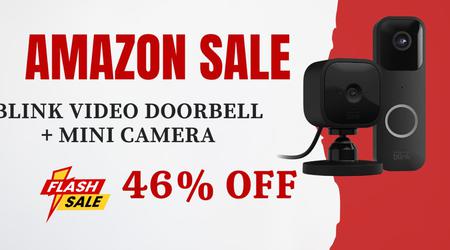 Blink Video Doorbell + Mini Camera - Limited $42 Discount! Don't miss it!