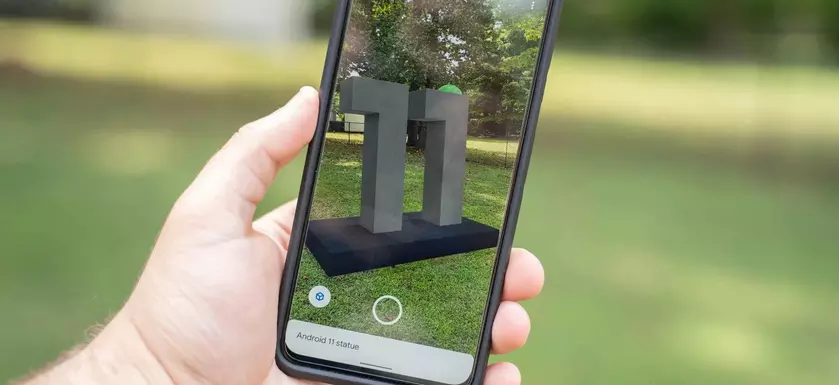 Google подготовил статую в честь Android 11 со сладкой пасхалкой