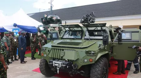 With the help of China: Nigeria purchases 20 Mengshi armoured vehicles from local manufacturer 