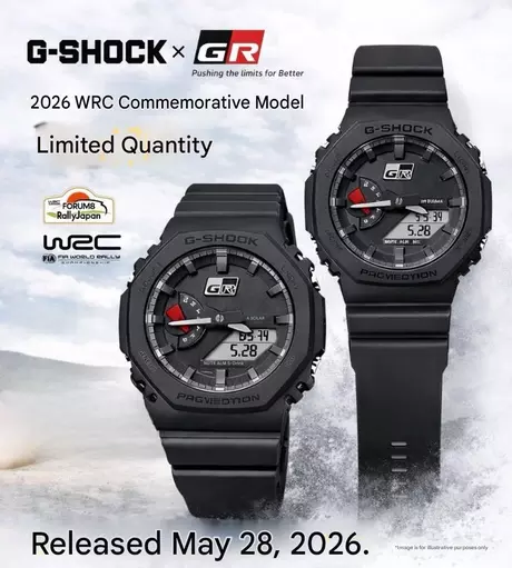 Новый ограниченный модельный час G-Shock x GR GA-2100 от Casio и