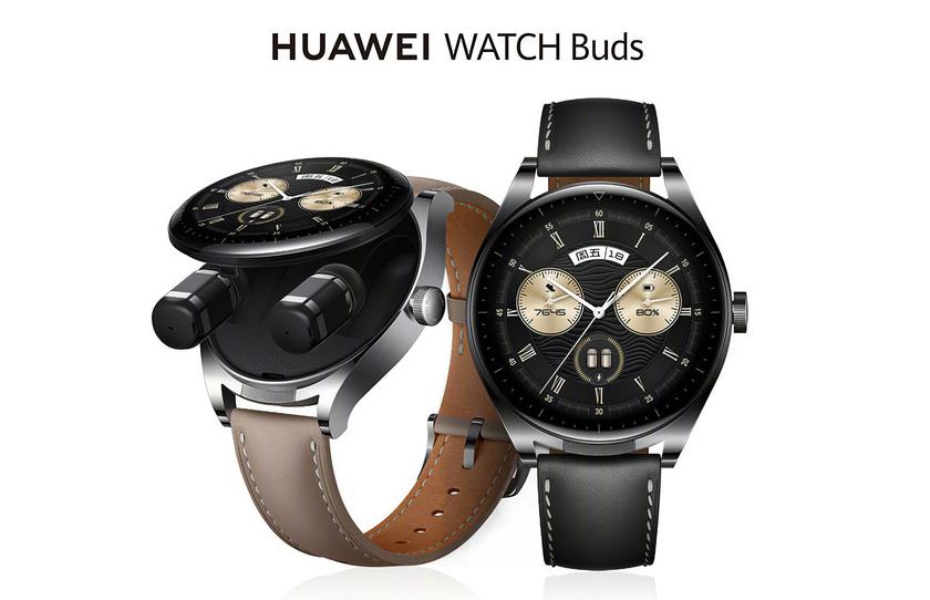 Huawei Watch Buds с AMOLED-экраном, датчиком SpO2 и встроенными наушниками выходят в Европе