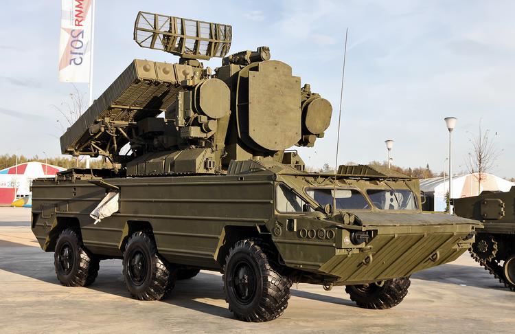 Le forze armate dell'Ucraina hanno mostrato la distruzione di un oggetto aereo nemico con l'aiuto del sistema missilistico antiaereo Osa
