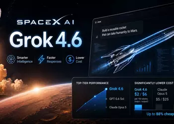 SpaceX представила Grok 4.6: интеллект уровня GPT-5.6 Sol за значительно меньшие деньги