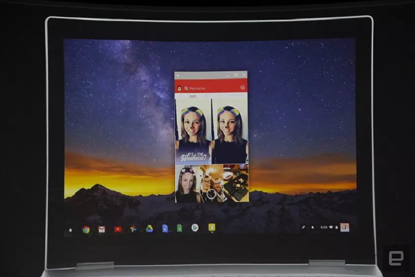 Snapchat адаптируют к новому Google Pixelbook