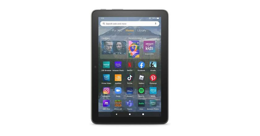 Amazon Fire HD 8 Plus tablets with wireless charging
