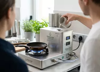 Плита на воде: индийская Greenvize хочет заменить газ и индукцию водородом