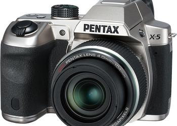 Pentax X-5: 26-кратный оптический суперзум и отклоняемый дисплей