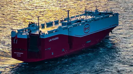 Le quatrième navire BYD de transport de voitures a pris la mer pour son premier voyage vers le Brésil