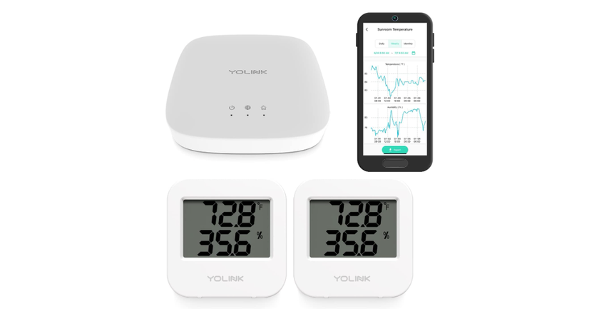 Yolink best smart temperature sensor