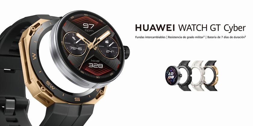 Смарт-часы со съёмным циферблатом Huawei Watch GT Cyber дебютировали за пределами Китая