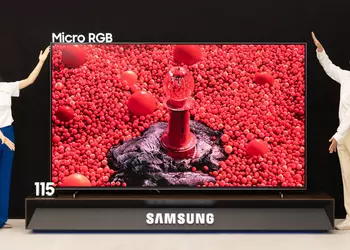 Дайте два! Samsung представила первый в мире телевизор на технологии Micro RGB с диагональю 115″ и стоимостью $32 500 