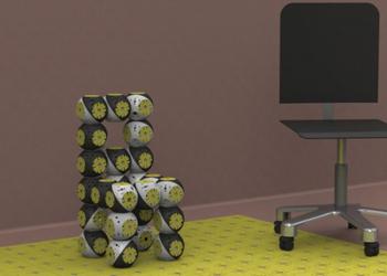 Roombot: роботизированные блоки для трансформируемой мебели