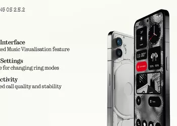 Новые функции и исправленные ошибки: Nothing Phone (2) начал получать обновление Nothing OS 2.5.2