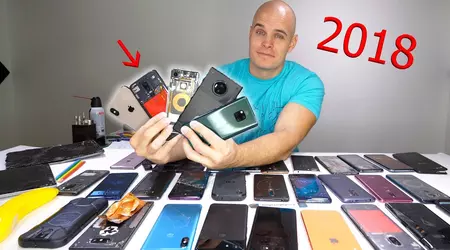 JerryRigEverything назвав фаворитів та аутсайдерів серед смартфонів 2018 року